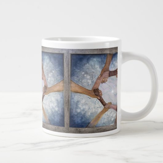 Samen zijn we één grote koffiekop (Rechts)