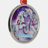 Samen zijn we één ~kerstsierman metalen ornament (Rechts)