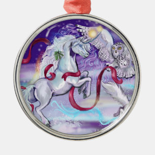 Samen zijn we één ~kerstsierman metalen ornament