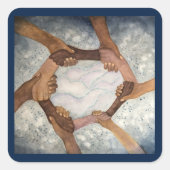 Samen zijn we één Sticker (Voorkant)