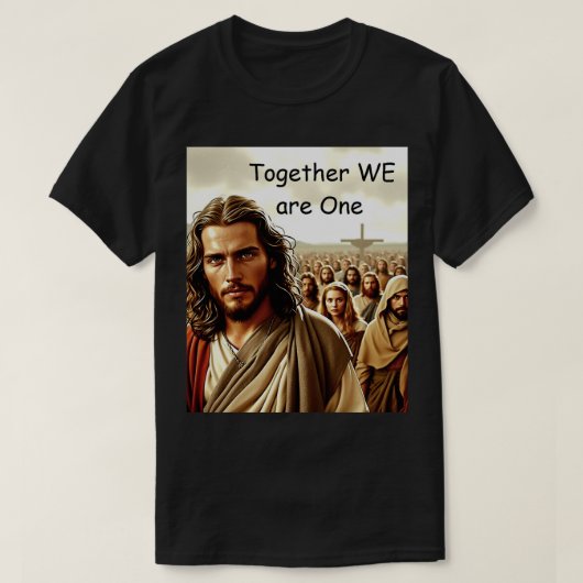 Samen zijn we één t-shirt (Design voorkant)