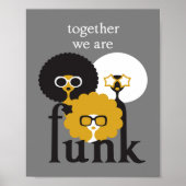 Samen zijn we Funk Poster (Voorkant)