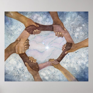 Samen zijn we One print