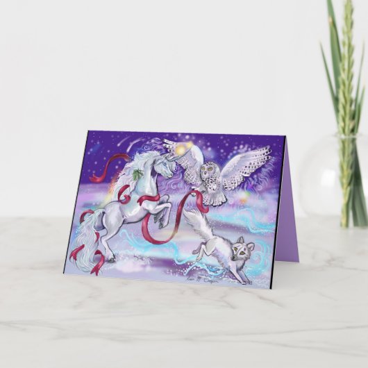 Samen zijn we One ~ Wenskaarten Feestdagen Kaart (Voorkant)