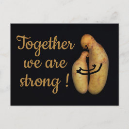Samen zijn we sterk !  - briefkaart