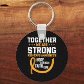 Samen zijn we sterk RSDCRPS-bewustzijn Sleutelhanger (Voorkant)