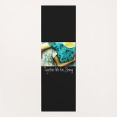 Samen zijn we sterk yogamat (Voorkant)