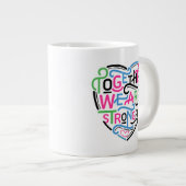 Samen zijn we sterker grote koffiekop (Voorkant rechts)