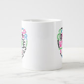 Samen zijn we sterker grote koffiekop (Voorkant)