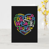 Samen zijn we sterker kaart (Gele Bloem)