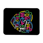 Samen zijn we sterker magneet (Horizontaal)