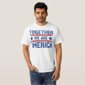 Samen zijn wij Amerika T-shirt (Voorkant volledig)