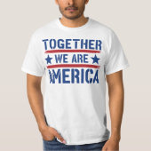 Samen zijn wij Amerika T-shirt (Voorkant)