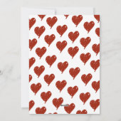 Samen zo heet Hete Saus Spicy Love Card Feestdagenkaart (Achterkant)