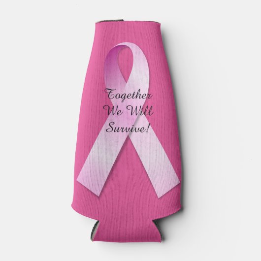 Samen zullen we flessenkoeler overleven flesjeskoeler (Voorkant)