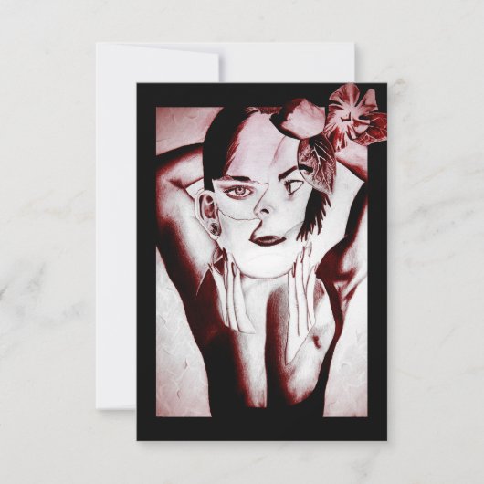 samengekooide schoonheid kaart (Voorkant)