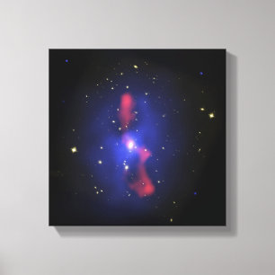 Samengesteld afbeelding van een sterrenstelsel canvas afdruk