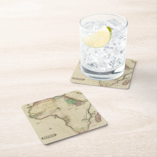 Samengesteld Afrika Kartonnen Onderzetters (Insitu)