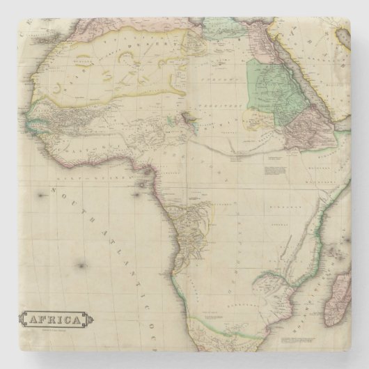 Samengesteld Afrika Stenen Onderzetter (Voorkant)