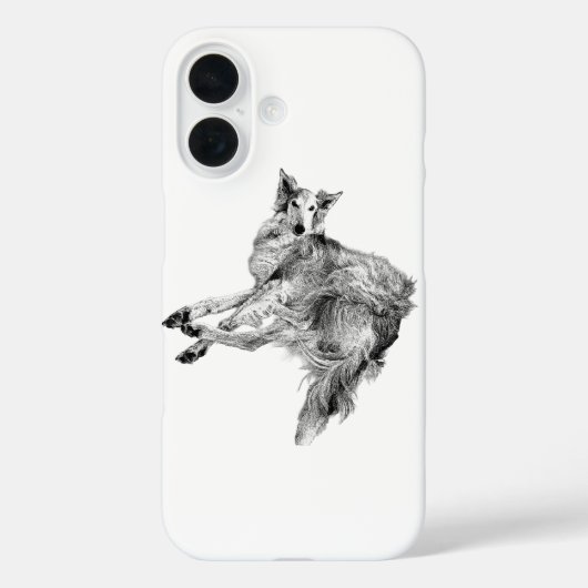 Samengesteld in Beweging – Silken Windhound Case-Mate iPhone Case (Achterkant)