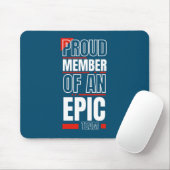 Samengesteld lid van een EPIC Team Work Kantoor Muismat (Met muis)