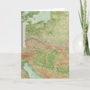 Samengesteld Midden-Europa Feestdagen Kaart