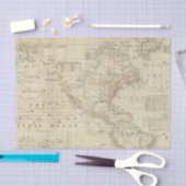 Samengesteld Noord- en Zuid-Amerika Tissuepapier (Craft)