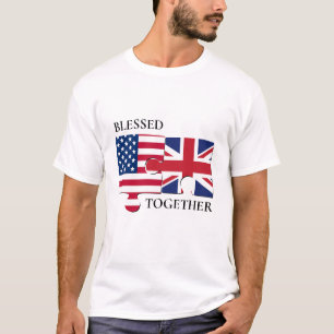 SAMENGESTELD Vlag VS UNION JACK T-shirt