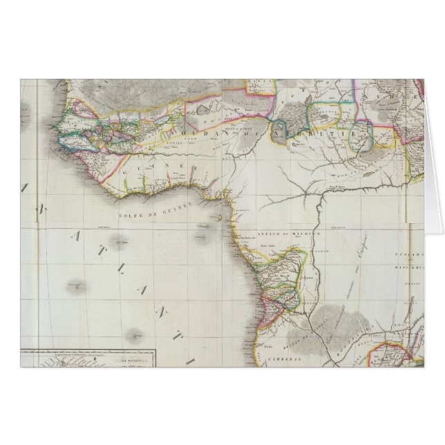 Samengestelde Afrikaanse kaart (Voorkant Horizontaal)