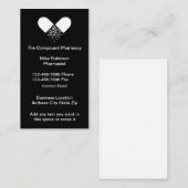 Samengestelde apotheek apotheker Visitekaartjes (Voorkant / Achterkant)