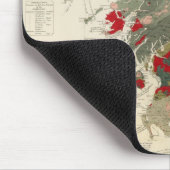 Samengestelde geologische, paleontologische kaart muismat (Hoek)