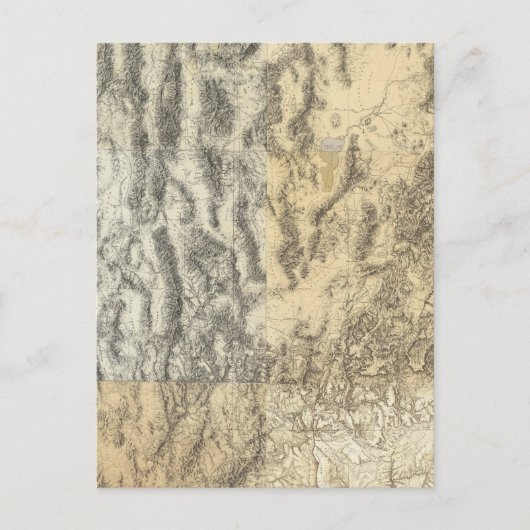 Samengestelde kaart van Arizona, Nevada en Utah (Voorkant)