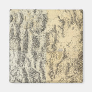 Samengestelde kaart van Arizona, Nevada en Utah Magneet