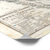 Samengestelde kaart van de Verenigde Staten van Am Poster (Hoek)