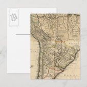 Samengestelde kaart van Zuid-Amerika (Voorkant / Achterkant)