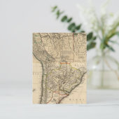 Samengestelde kaart van Zuid-Amerika (Staand voorkant)