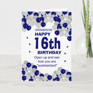 samengevat kleinzoon verjaardag kaart