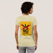 Samengevoegd met No Kings #3 T-shirt (Achterkant volledig)