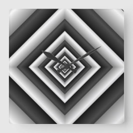 SAMENHANG 6 VIERKANTE KLOK