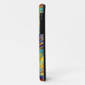 Samenhangende Abstracte, voortreffelijke kattenvle Case-Mate iPhone Case (Achterkant/links)