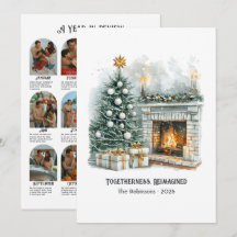 Samenhorend Opnieuw Vormgegeven Aquarel Jaaroverzi