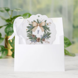 Samenhorigheid opnieuw voorgesteld rustiek monogra ornament kaart