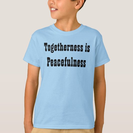 Samenhorigheid T-shirts (Voorkant)