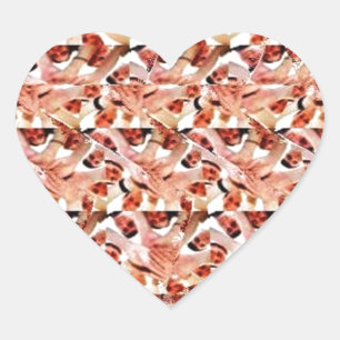 Samenhorigheidsstereogram Hart Sticker