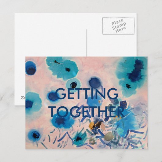 Samenkomen Briefkaart (Voorkant / Achterkant)
