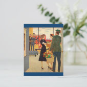 Samenkomen in de Cibulskis' Briefkaart (Staand voorkant)