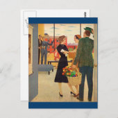 Samenkomen in de Cibulskis' Briefkaart (Voorkant / Achterkant)