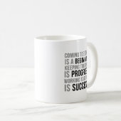 Samenkomen is een begin koffiemok (Voorkant rechts)