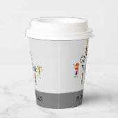 Samenkomen Papieren Bekers (Rechts)