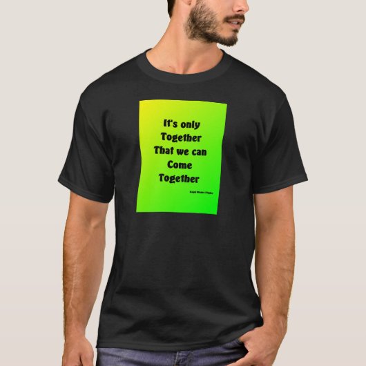 samenkomen t-shirt (Voorkant)